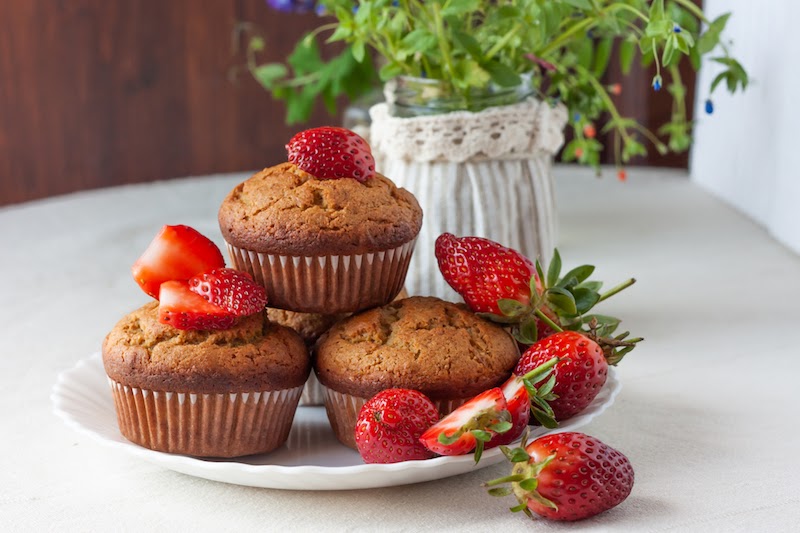 Strawberry muffin recipe