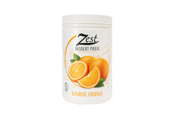 Zest Dessert Paste - Sunrise Orange 1kg